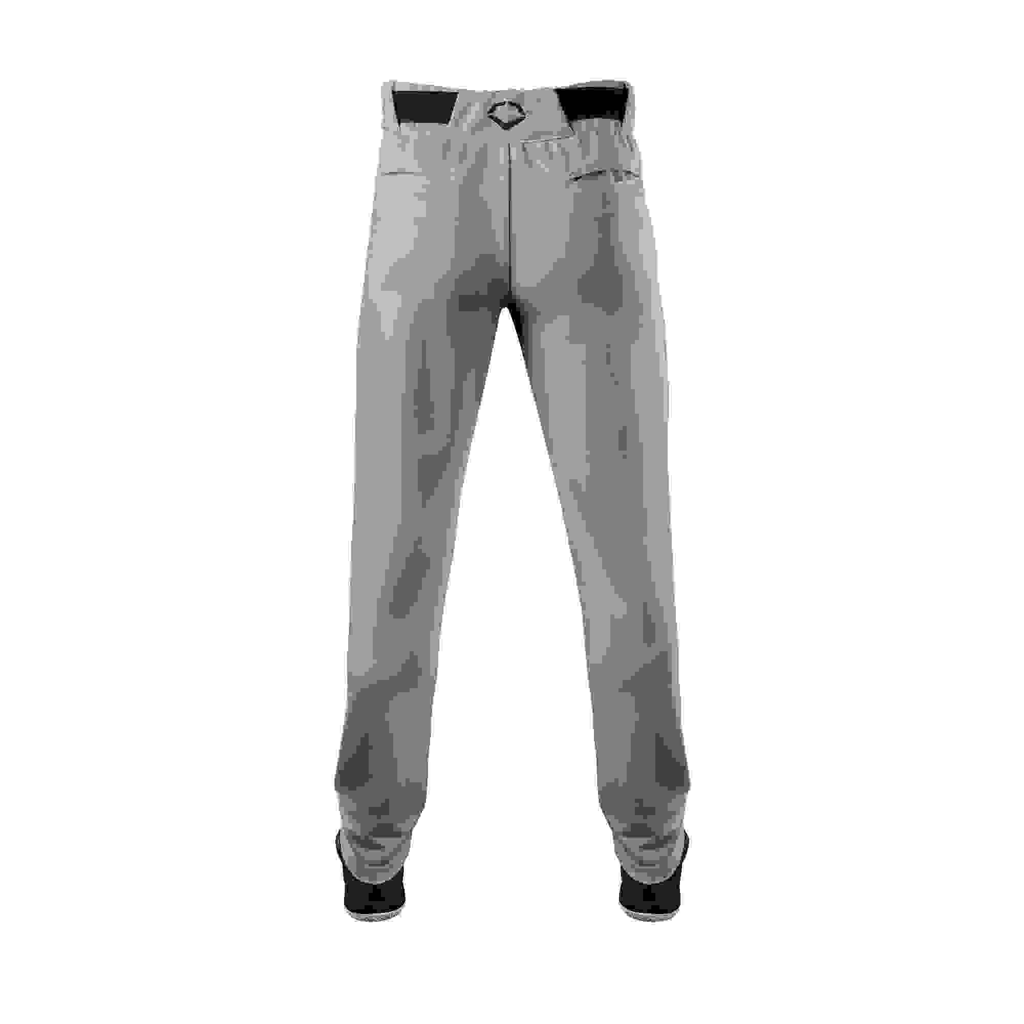EvoShield Youth Driven Open Bottom Grey/Blue Baseball Pants